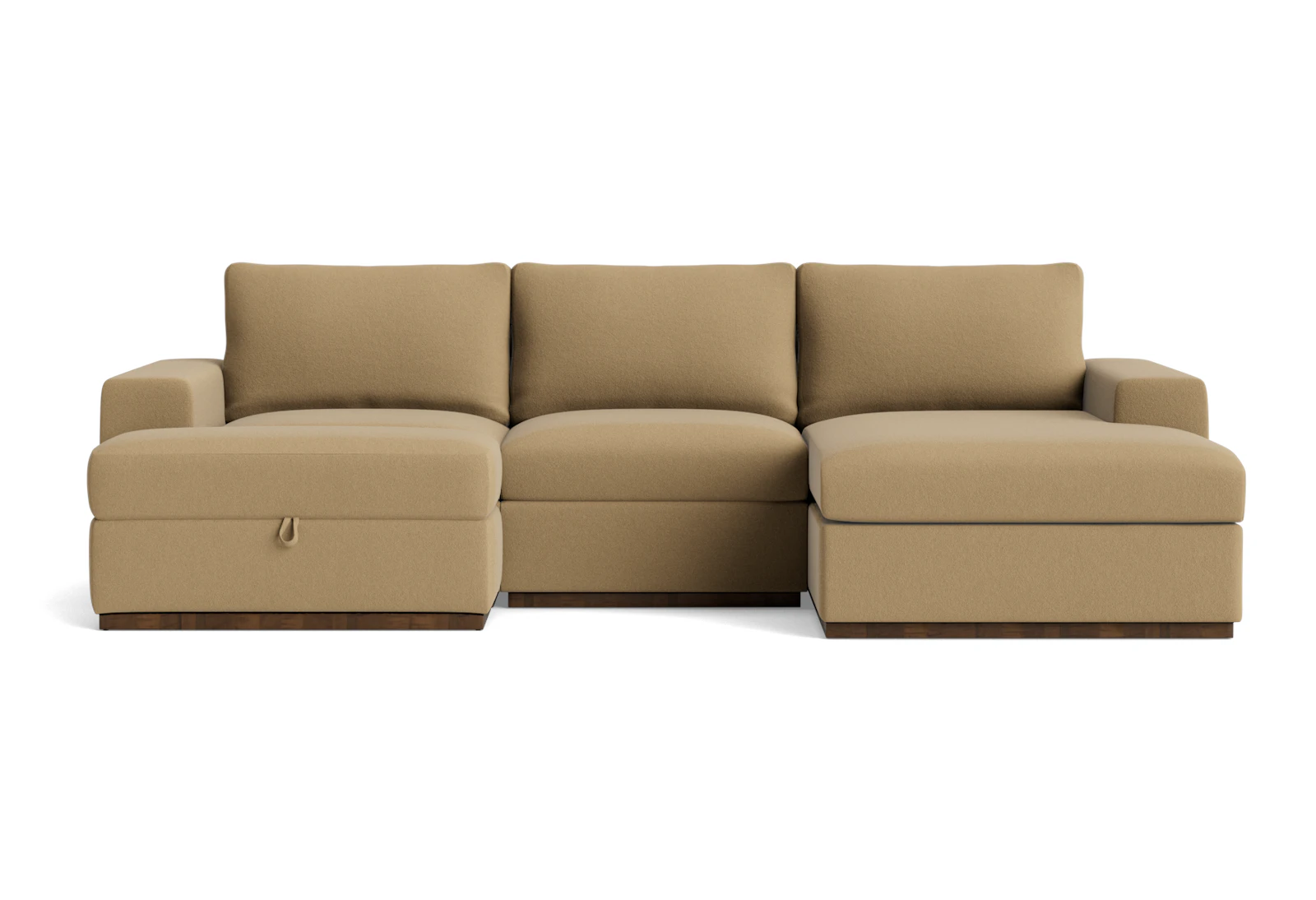 Holt Petite Modular Sectional with Storage Ottoman
